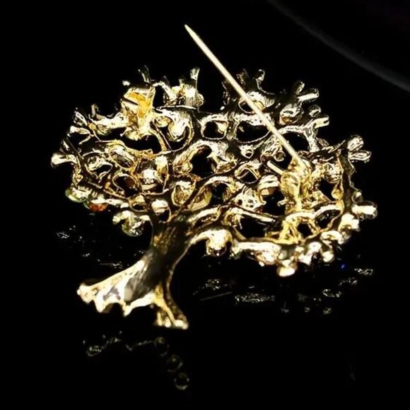 TREE OF LIFE BROOCH - Picture 3 of 3